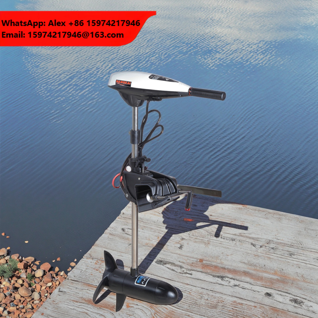 محرك كهربائي عالي القوة 12 فول - مراجعة Fishing Kayak Trolling Motor وسعره