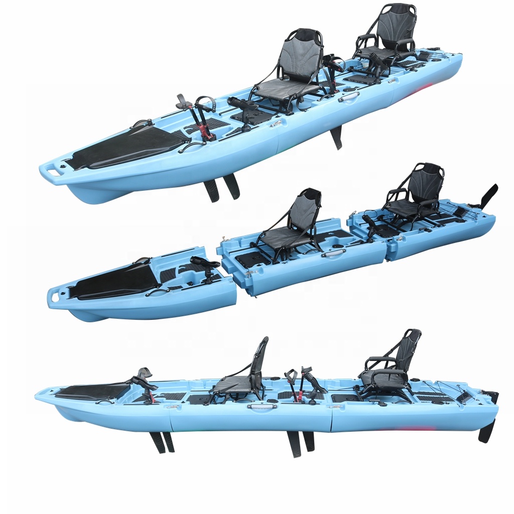 كاياك صيد بلاستيكي قابل للفصل  - مراجعة Fishing Kayak Sit In وسعره